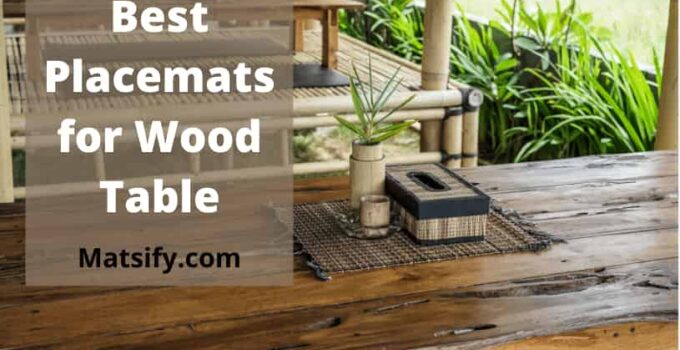 Best Placemats for Wood Table
